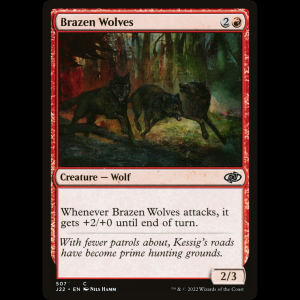MTG Brazen Wolves Jumpstart 2022 j22#507