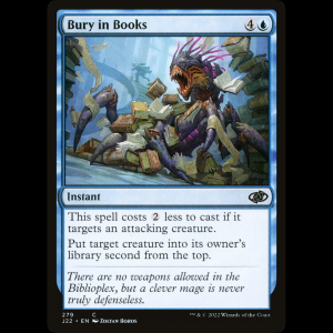 MTG Bury in Books Jumpstart 2022 j22#279