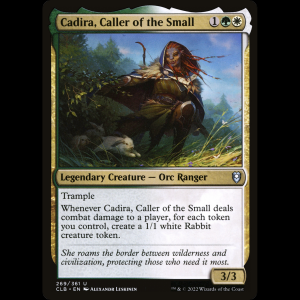 MTG Cadira, Caller of the Small Commander Legends: Battle for Baldur's Gate clb#269