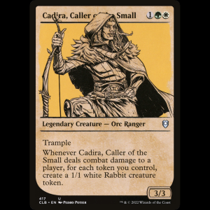 MTG Cadira, convocadora de los pequeños (Cadira, Caller of the Small) Commander Legends: Battle for Baldur's Gate clb#417