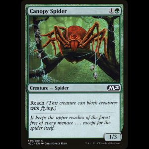 MTG Araña de la enramada (Canopy Spider) Core Set 2020 m20#339