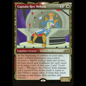 MTG Captain Rex Nebula Unfinity unf#508