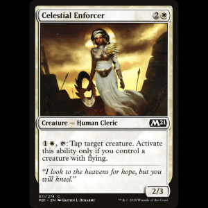 MTG Ejecutora celestial (Celestial Enforcer) Core Set 2021 m21#11