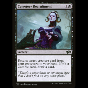 MTG Cemetery Recruitment Jumpstart 2022 j22#385