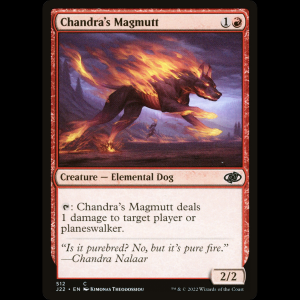 MTG Chandra's Magmutt Jumpstart 2022 j22#512
