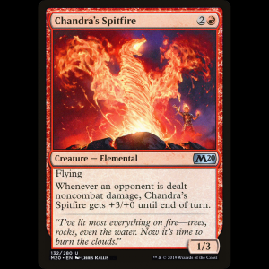 MTG Escupefuego de Chandra (Chandra's Spitfire) Core Set 2020 m20#132