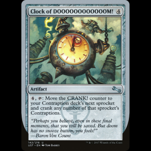 MTG Clock of DOOOOOOOOOOOOM! Unstable ust#142