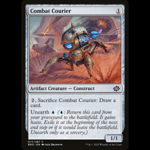 MTG Mensajero de combate (Combat Courier) The Brothers' War bro#77