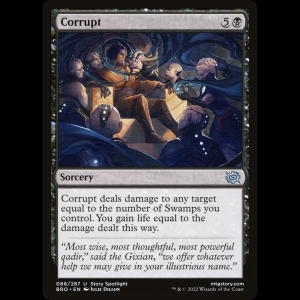 MTG Corrupt The Brothers' War bro#88