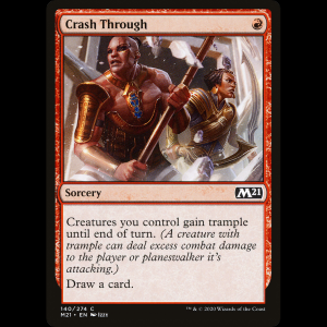 MTG Salir por la fuerza (Crash Through) Core Set 2021 m21#140