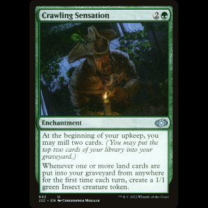 MTG Crawling Sensation Jumpstart 2022 j22#642