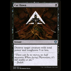MTG Destrizar (Cut Down) Dominaria United dmu#89