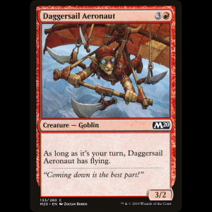 MTG Aeronauta del aerofilodino (Daggersail Aeronaut) Core Set 2020 m20#133