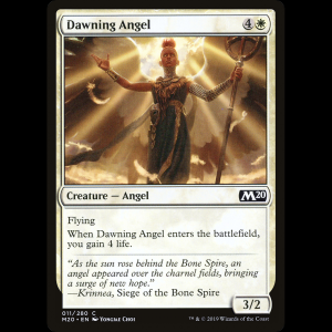 MTG Ángel de la aurora (Dawning Angel) Core Set 2020 m20#11
