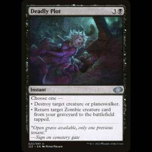 MTG Deadly Plot Jumpstart 2022 j22#22