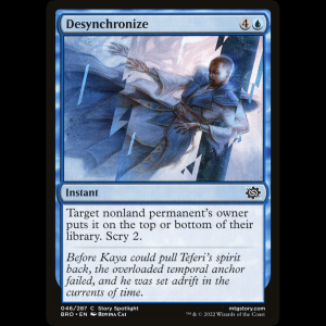 MTG Desincronizar (Desynchronize) The Brothers' War bro#46