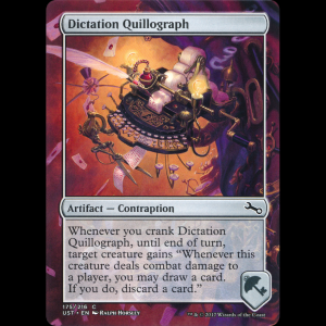 MTG Dictation Quillograph Unstable ust#175