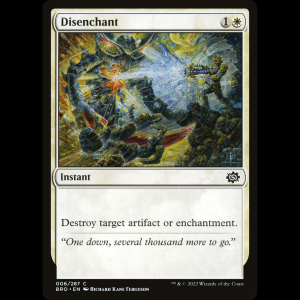MTG Desencantar (Disenchant) The Brothers' War bro#6