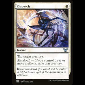 MTG Dispatch Neon Dynasty Commander nec#83