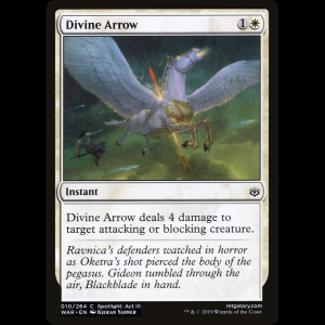 MTG 神聖なる矢 (Divine Arrow) War of the Spark war#10