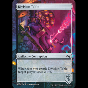 MTG Division Table Unstable ust#177