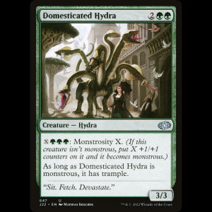MTG Domesticated Hydra Jumpstart 2022 j22#647