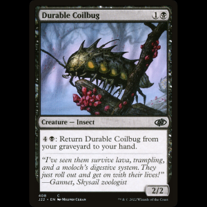 MTG Durable Coilbug Jumpstart 2022 j22#408