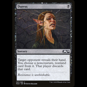 MTG Coacción (Duress) Core Set 2020 m20#97