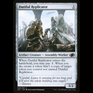 MTG Dutiful Replicator Jumpstart 2022 j22#48