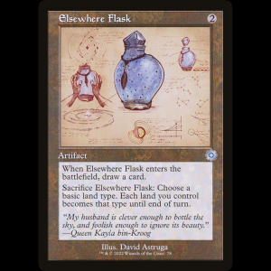 MTG Elsewhere Flask The Brothers' War Retro Artifacts brr#78