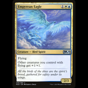MTG Águila empírea (Empyrean Eagle) Core Set 2020 m20#208