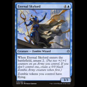 MTG 永遠衆の天空王 (Eternal Skylord) War of the Spark war#49