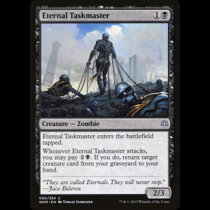 MTG 永遠衆の監督官 (Eternal Taskmaster) War of the Spark war#90
