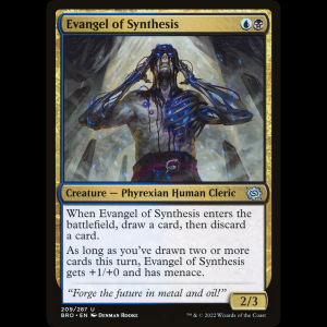 MTG Evangel of Synthesis The Brothers' War bro#209
