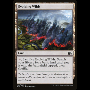 MTG Terrenos expansivos (Evolving Wilds) The Brothers' War bro#261