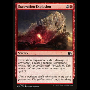 MTG Excavation Explosion The Brothers' War bro#132