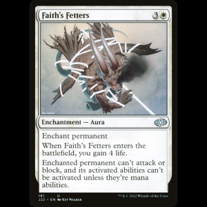 MTG Faith's Fetters Jumpstart 2022 j22#181