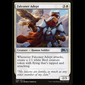 MTG Halconera experta (Falconer Adept) Core Set 2021 m21#18