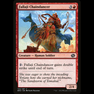 MTG Danzacadenas fallaji (Fallaji Chaindancer) The Brothers' War bro#134