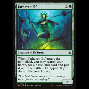 MTG Farhaven Elf Commander Anthology cma#109