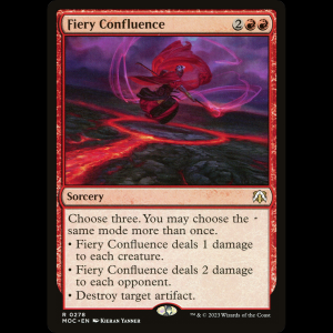 MTG Fiery Confluence March of the Machine Commander moc#278