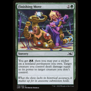 MTG Finishing Move Unfinity unf#139