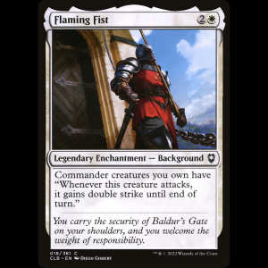 MTG Flaming Fist Commander Legends: Battle for Baldur's Gate clb#18