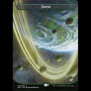 MTG Forest Unfinity unf#244
