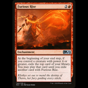 MTG Alzamiento furioso (Furious Rise) Core Set 2021 m21#144