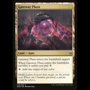 MTG ギルド門通りの公有地 (Gateway Plaza) War of the Spark war#246