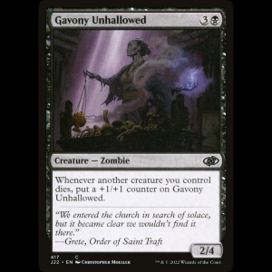 MTG Gavony Unhallowed Jumpstart 2022 j22#417