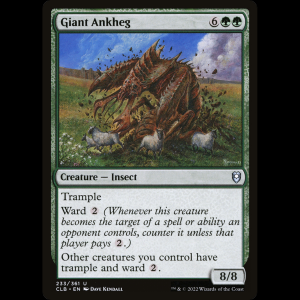 MTG Giant Ankheg Commander Legends: Battle for Baldur's Gate clb#233