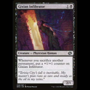 MTG Gixian Infiltrator The Brothers' War bro#98