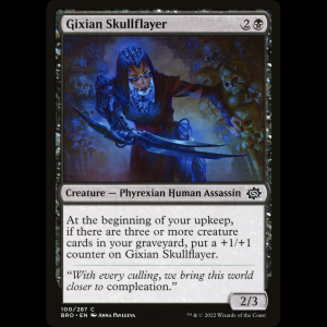 MTG Desollacráneos de Gix (Gixian Skullflayer) The Brothers' War bro#100